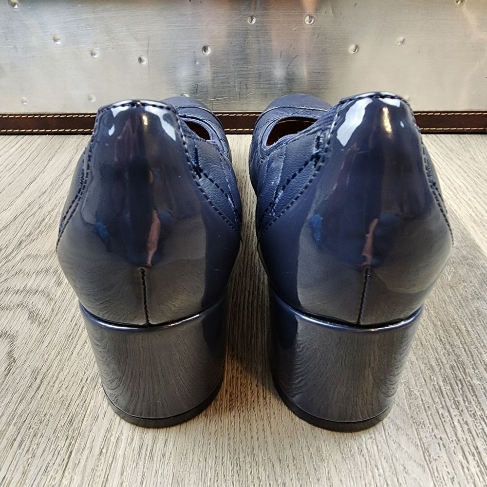 Nwob Vionic Ruby Quilted Leather Block Heel Pumps… - image 5